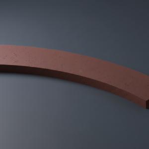 Obrzeże model R100 - ceglany